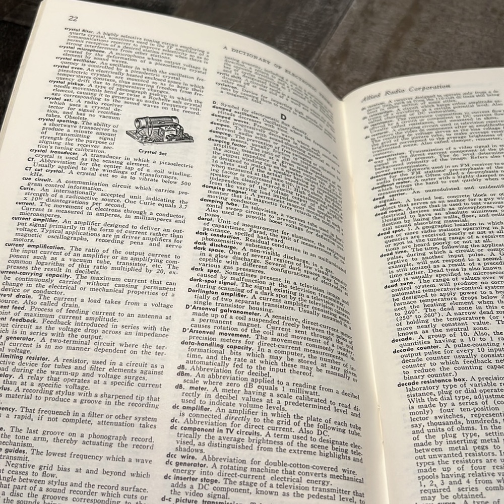 Vintage 1970 Dictionary of Electronic Terms Paperback Book - Picture 6 of 7
